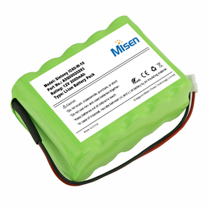 批发米森辛托尼IC60-W-10 Zentrale IC60替换12V 2000mahni-mh西门子报警系统电池组 - Product Image 1