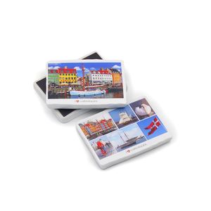 Juego <span class=keywords><strong>de</strong></span> Decoración Rústica Estilo Dinamarca, Manualidades <span class=keywords><strong>de</strong></span> Resina Pintadas a Mano, Imán <span class=keywords><strong>de</strong></span> Refrigerador con Diseño <span class=keywords><strong>de</strong></span> <span class=keywords><strong>Copenhague</strong></span> - Product Image 2