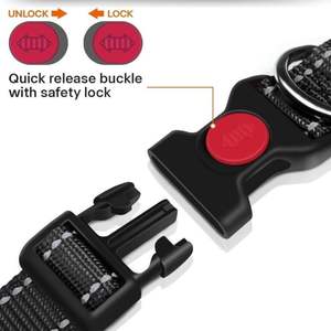 Collier de chien de luxe caméra sans fil rayé Nylon caoutchouc matériel rubans pistes enregistre chaque moment l'activité de votre animal de compagnie - Product Image 4