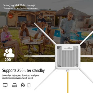 AX3000 Dual-Band WiFi6 <b>Wireless</b> Router Repeater 5GHz 24GHz <b>Access</b> <b>Point</b> Outdoor 1200Mbps 6 External Antennas WN570HN2 1200Mbps T - Product Image 4