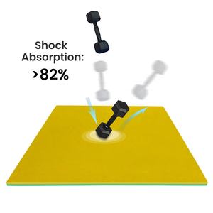 Tapete <span class=keywords><strong>de</strong></span> Ejercicio LINYIQUEEN, Tapete <span class=keywords><strong>de</strong></span> Espuma para Jardín, Tapete <span class=keywords><strong>de</strong></span> Piso Encastrable con Eva para Niños, Servicio OEM, Bolsa Tejida - Product Image 5