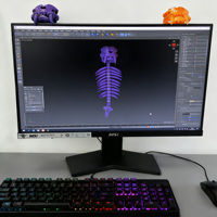 Figuras de Acción Sorpresa de Halloween Maker, Juguetes de Esqueleto de Anime de PVC Plástico Personalizados, Juguetes de Esqueleto Animal Impresos en 3D Realistas
