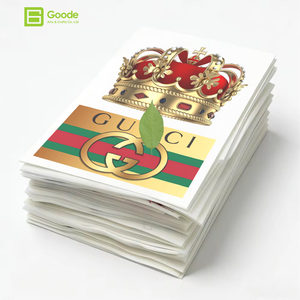 Goode <strong>Cheap</strong> Stickers Wholesale Custom Printing Design Logo DTF Ready To Press <strong>Heat</strong> <strong>Transfer</strong> Labels For Team T-Shirts Clothes - Product Image 3