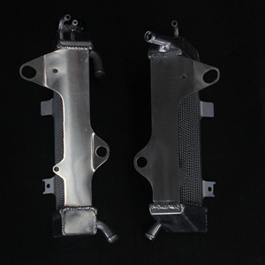 Todos de radiador de aluminio de 2-fila/Core/de la motocicleta radiador para Honda CRF450R FCI <span class=keywords><strong>450</strong></span>, 2009, 2010, <span class=keywords><strong>2011</strong></span>, 2012, un par - Product Image 2