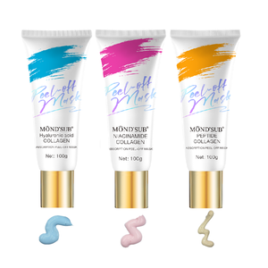 Mascarilla facial de Colágeno Hidrolizado para el cuidado de la piel coreana, mascarilla facial hidratante para la noche, mascarilla facial brillante - Product Image 2