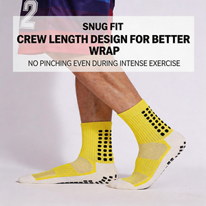 Non-Slip Cushioned Crew <b>Socks</b> Gradient <b>Compression</b> Moderate Pressure <b>Running</b> Hiking Outdoor Sports <b>Socks</b> for Adults Summer - Product Image 2