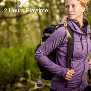 JW3655 High Quality M3 Bass Mini Plating Loud <b>Speakers</b> Outdoor Sports Portable Round Small <b>Wireless</b> <b>Speaker</b> for Mobile Phone - Product Image 5