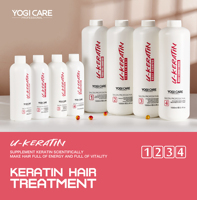 Traitement Capillaire à la Kératine Sans Formaldéhyde, ou 4%, 8% pour Salon, Sous Marque, Réparateur et à Base de Plantes