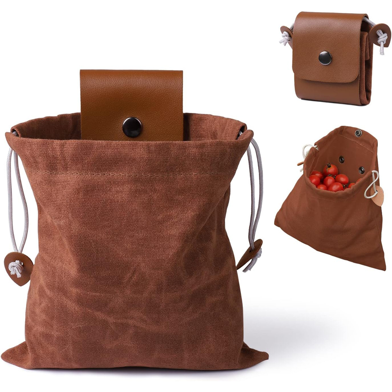 PU leather brown