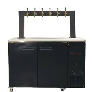 Máquina dispensadora de <span class=keywords><strong>cerveza</strong></span> tipo oro negro de acero inoxidable portátil Kegerator de uso comercial con <span class=keywords><strong>grifo</strong></span> de torre para <span class=keywords><strong>cerveza</strong></span> artesanal fresca - Product Image 5