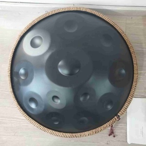 Instrument de <span class=keywords><strong>percussion</strong></span> artisanal personnalisé 432/440Hz Hand Pan Drum 14 notes Handpan avec support - Product Image 6
