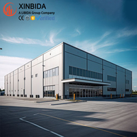 Complexe logistique en acier de pointe, poutre en H soudée Q355B avec approbation CWB pour la base de la chaîne d'approvisionnement nationale