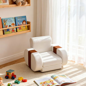 Silla para Niños Pequeños y Niños, Sofás Infantiles 2 en 1 que se Plegan, Sillas para Niños Pequeños Cómodas de 1 a 3 Años, Sofá Convertible en Sillón - Product Image 5