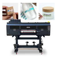Dtf Uv 3d Impresora 60 cm Uv Dtf Para Vidrio Transfer Roll untuk Roll A1 Uv Dtf stiker Printer dengan Laminator