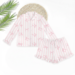 Puresun <span class=keywords><strong>Camicia</strong></span> <span class=keywords><strong>da</strong></span> <span class=keywords><strong>Notte</strong></span> Estiva per Ragazze in Bambù e <span class=keywords><strong>Cotone</strong></span> Organico 100% Stampato Personalizzato - Product Image 3
