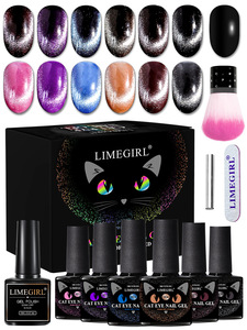 Set de Herramientas Magnéticas para Uñas con Efecto Ojo de Gato, Caja de Color, Magnético Fuerte Chapado en Oro - Product Image 6