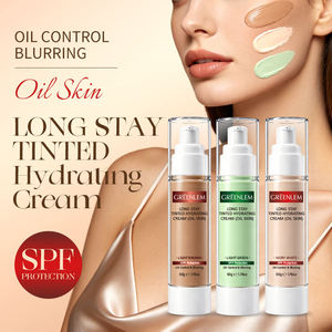Crème hydratante éclaircissante Greenlem avec collagène hydrolysé et hyaluronate de sodium pour peaux grasses - Utilisation de jour - Marque privée - Product Image 1