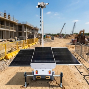 Système d'alimentation mobile hors réseau, générateur solaire, remorque de sécurité, étanche pour une surveillance temporaire 24h/24 et 7j/7 - Product Image 2