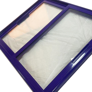 Yüksek Kaliteli Elektrikli Mor Plastik Kenarlı Cam Kapılı <span class=keywords><strong>Mini</strong></span> Buzdolabı Taze Süt Sürgülü Buzdolabı Cam Kapısı - Product Image 1