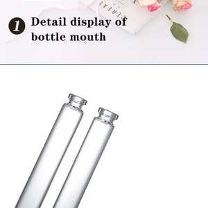 Wholesale 10ml 15ml 20ml Clear Tester Glass Vial <strong>Bottle</strong> Sample Atomizer <strong>Spray</strong> Tube Mini Cosmetic Crimp Neck <strong>Perfume</strong> <strong>Bottles</strong> - Product Image 6