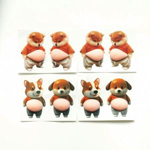 Jouet anti-stress à presser en forme de chien mignon, autocollant 3D amusant pour jeunes, à remontée lente, pour soulager l'anxiété – Vente chaude - Product Image 2