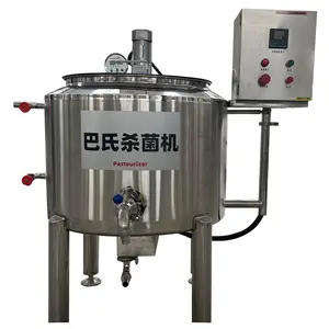 Máquina de pasteurización de túneles Pasteurizador de leche de alta presión Máquina de homogeneización de leche Pasteurización de botellas de vidrio