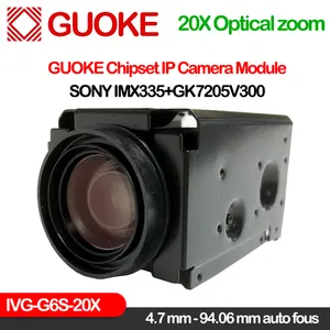 20X光学ズーム5MpIpカメラSonyImx335 Goke Gk7205V300 Webcam Autofocus 20Fps Dwdr On-vif Icsee Xmeyeビデオ監視