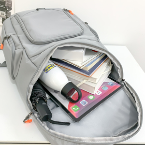 Sac à dos d'école imperméable en Oxford de 15,6 pouces pour les jeunes étudiants, grande capacité, sac à dos de loisirs imperméable pour l'extérieur, ordinateur portable - Product Image 5