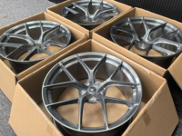 Jantes en alliage forgé gris brossé Mb-S108s 21x10.0 21x11.0 pour BMW Série 3 4 5 G20 G22 G30 M5 F90 M8 F91