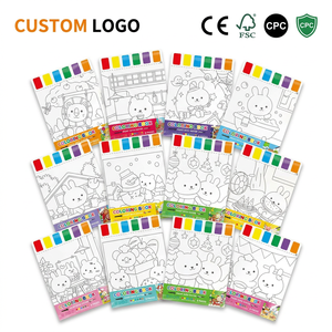 Servizio di Stampa Professionale Personalizzato, Pagine Interne 2026, Libri <span class=keywords><strong>da</strong></span> <span class=keywords><strong>Colorare</strong></span> Semplici per Bambini con Personaggi DIY e Pigmenti - Product Image 1