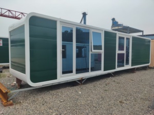 <span class=keywords><strong>Maison</strong></span> conteneur contemporaine extensible de 20 pieds avec un aménagement multi-pièces à 2 chambres, hybride acier-bois, pour centre commercial, magasin, résidence - Product Image 2