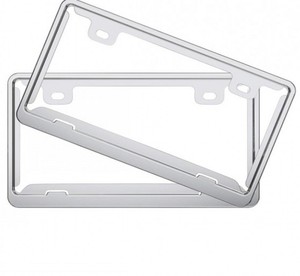 Marco de Matrícula Personalizado de Fábrica / Soporte de Matrícula Antirrobo y Resistente a la Manipulación, Suministro Directo - Product Image 4