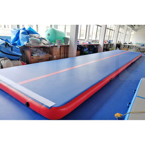 Tapis équipement de gymnastique gonflable, piste à <span class=keywords><strong>Air</strong></span>, Long de 15m, pour le Sport, 5x15x2x0.3m - Product Image 6