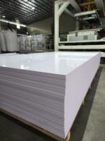 Plaque de mousse PVC blanche en gros pour armoire de salle de bain, panneau PVC résistant à l'humidité