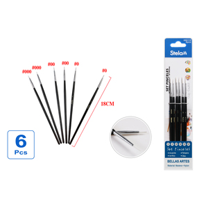 6 pz pennarelli con punta Fine per disegnare pennelli per delineare pennelli - Product Image 1