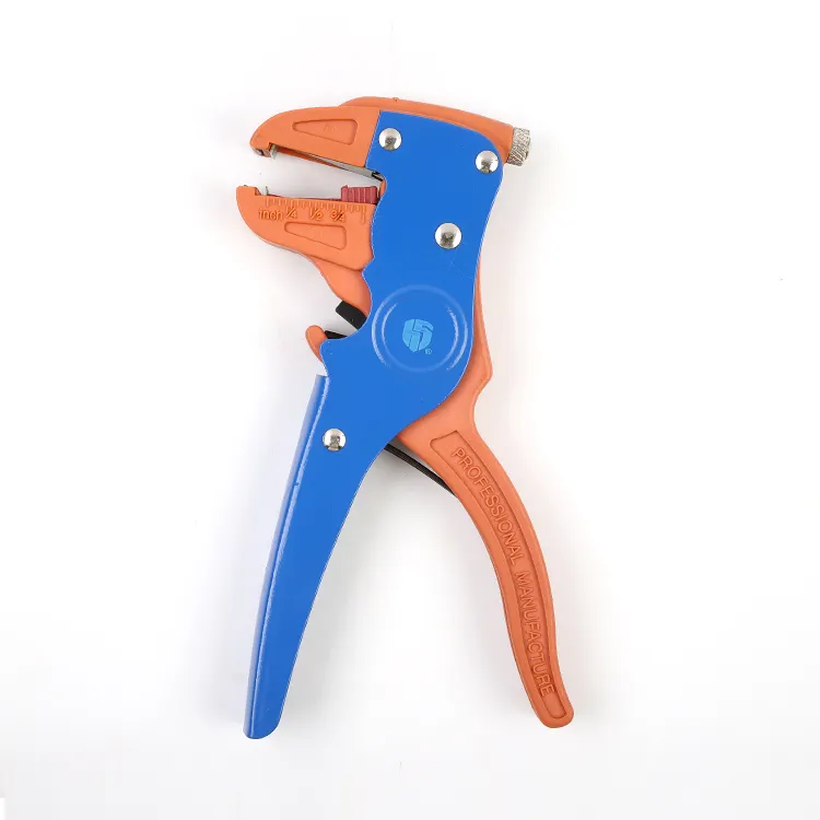 Multi Function Cable Stripper Hand Network Tools Cable Crimping Pliers for Heavy Duty Connectors