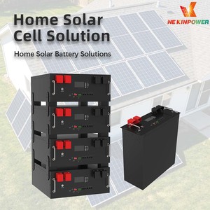Sistema de Almacenamiento de Energía Solar Apilable de 15 kWh, Batería de Litio Modular para Paneles Solares Fotovoltaicos Domésticos - Product Image 1