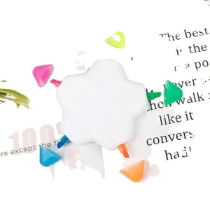 Marcadores de Estrella Personalizados con Puntas de Pincel, 5 Colores Suaves para Diario Creativo y Marcado con Acuarelas No Tóxicas - Product Image 4