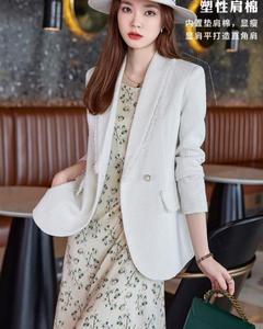 Blazer para Mujer en Tallas S-4XL, Chaqueta de Alta Calidad, Estilo Lujoso de <span class=keywords><strong>Tweed</strong></span>, Ideal para Fiestas - Product Image 5