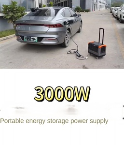 Banqcn barre de tirage grande capacité 3kw batterie au Lithium maison UPS 3000W générateur solaire centrale électrique Portable pour Camping d'urgence - Product Image 4