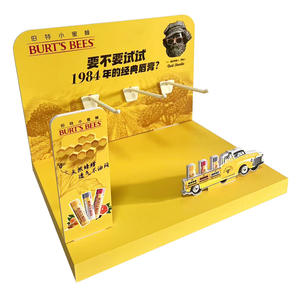 แท่นวางอะคริ<span class=keywords><strong>ลิ</strong></span>คแบบกำหนดเองสำหรับวางบนโต๊ะ ทำจากพลาสติก PVC  สามารถ<span class=keywords><strong>ป</strong></span>รับแต่งโลโก้ได้ พร้อมพิมพ์ดิจิทัล สำหรับ<span class=keywords><strong>ลิ</strong></span><span class=keywords><strong>ป</strong></span>บาล์มและลิ<span class=keywords><strong>ป</strong></span>สติกของ Watsons - Product Image 5