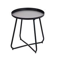 Table basse moderne en métal avec fonctions de rangement, convertible et portable, idéale pour la maison, la chambre et le salon