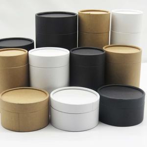 Tube en carton recyclé Kraft pour envoi postal - Product Image 1