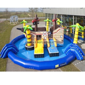 Amusant gonflable personnalisé, jeux multiples pour enfants, piscine d'eau, <span class=keywords><strong>parc</strong></span>, bateau de pirate, jeux de fête, jungle - Product Image 3