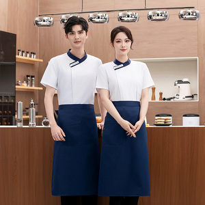 เสื้อแจ็กเก็ตเชฟสำหรับผู้ชายเสื้อโค้ทใส่ทำงานสำหรับร้านอาหารเบเกอรี่ - Product Image 3