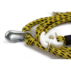 Câble de remorquage personnalisé tressé creux pour bateau et <span class=keywords><strong>voiture</strong></span>, corde de remorquage polyvalente avec crochet - Product Image 2