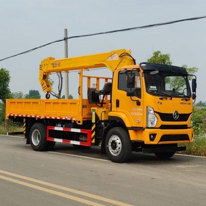 Grue télescopique montée sur camion Shacman 10 tonnes 12 tonnes 4x2, grue de chargement pour véhicule, en promotion - Product Image 2