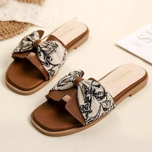 Sandalias de Mujer con Cordones y Punta Abierta, Diseño de Tiras, Parte Superior de Cuero Genuino, Entresuela de Goma Resistente, Tendencia de Moda para Primavera, Verano y Otoño - Product Image 3