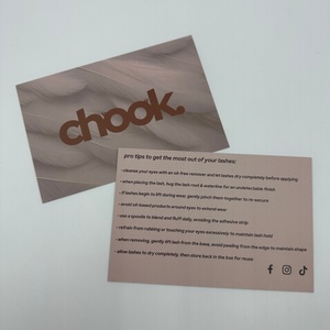 Chết cắt vui sang trọng nặng 130x110mm 300gsm Hoa Chính thức sự kiện quảng cáo sang trọng cảm ơn bạn thẻ gấp với phong bì - Product Image 2