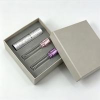Boîte cadeau parfum personnalisée avec logo pour la présentation de la marque, emballage de flacon de parfum, cadeau de mariage, cadeau d'anniversaire, boîte en papier avec plateau en mousse